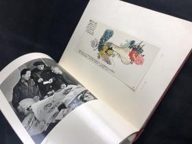 上海1949 1959 五九年八開精裝布面畫集,上海當時景物時事事件藝術(shù),彩色畫面多為貼頁式裝幀,更有娟面彩印貼頁 上海畫冊編輯委員會